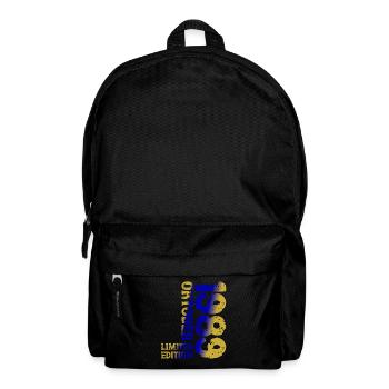 1989 Oktober Limited Edition 34. Geburtstag Deko - Rucksack - Schwarz - Vorne