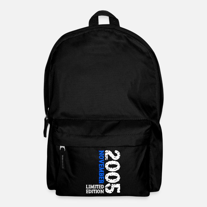 2005 November Limited Edition 18. Geburtstag Deko - Rucksack - Schwarz