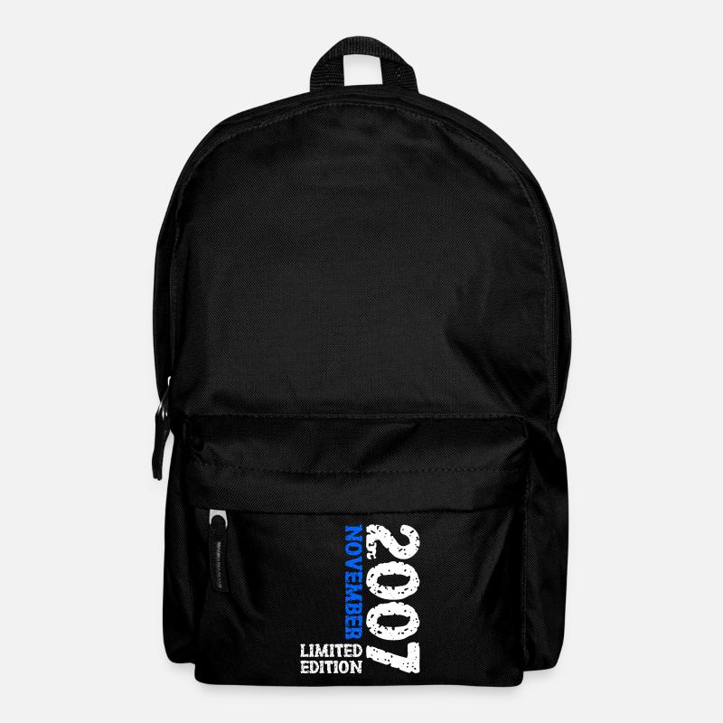 2007 November Limited Edition 16. Geburtstag Deko - Rucksack - Schwarz