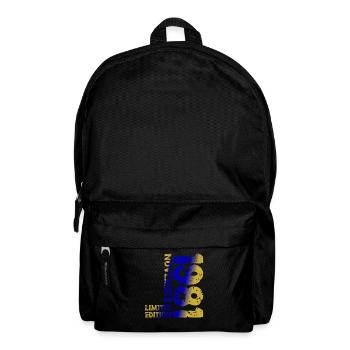 1981 November Limited Edition 42. Geburtstag Deko - Rucksack - Schwarz - Vorne