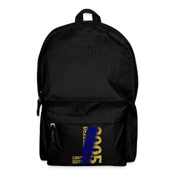 2005 Dezember Limited Edition 18. Geburtstag Deko - Rucksack - Schwarz - Vorne