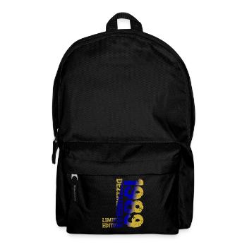 1989 Dezember Limited Edition 34. Geburtstag Deko - Rucksack - Schwarz - Vorne