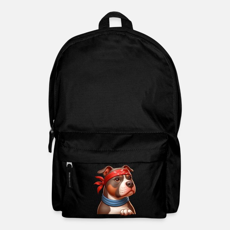 Pitbull Der Karate-Meister - Rucksack - Schwarz