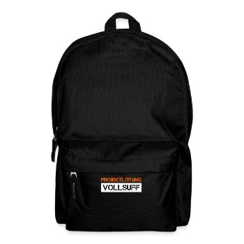 Bier Saufen Shirt Damen Herren Feiern Partnerlook - Rucksack - Schwarz - Vorne