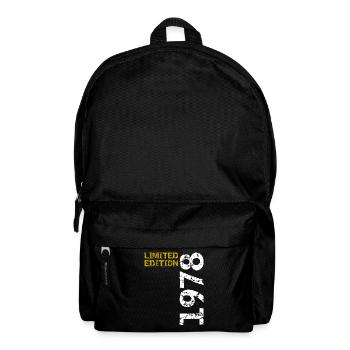 1978 Limited Edition Birthday Gift Wife Husband - Backpack - black - Front