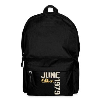 Né(e) en Juin 1979 Cadeau Juin 1979 Anniversaire - Sac à dos - noir - Devant