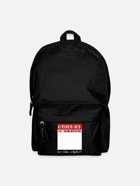 80th Birthday Women's 80th Anniversary Men's Gift - Backpack - black