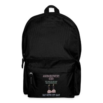 Alkoholfreies Bier - Rucksack - Schwarz - Vorne