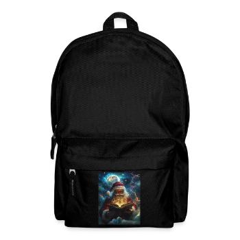 Weihnachtsmann Frauen Männer Kinder Weihnachten - Rucksack - Schwarz - Vorne