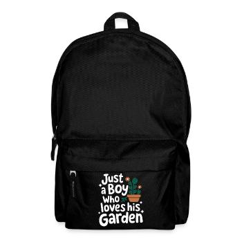 Gardener Garden Plants Gardening - Backpack - black - Front