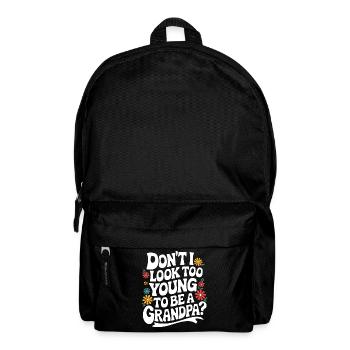 Papy Grand-père Famille Fête des pères - Sac à dos - noir - Devant