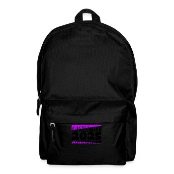 Jugendweihe 2025 Livre d’or Cadeau Filles Garçons - Sac à dos - noir - Devant