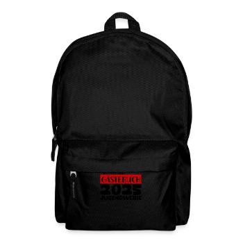 Jugendweihe 2025 Livre d’or Cadeau Filles Garçons - Sac à dos - noir - Devant