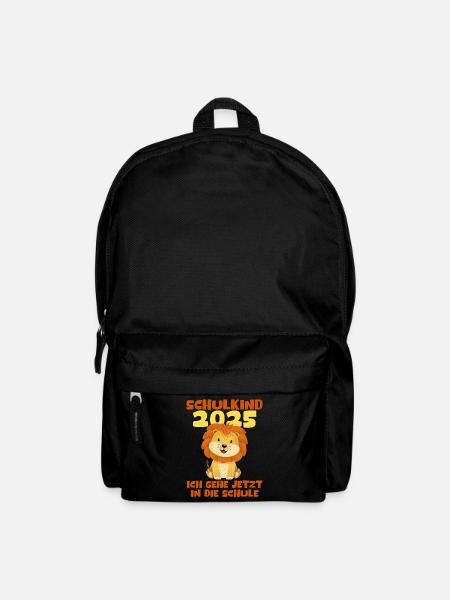 Schulkind 2025 Junge Mädchen Einschulung 2025 Deko - Rucksack - Schwarz