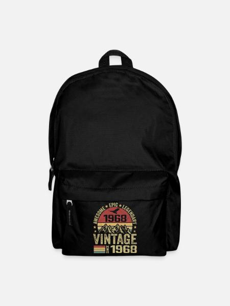 Jahrgang 1968 Geburtstagsgeschenk 1968 - Jahrgang 1968 - Rucksack - Schwarz