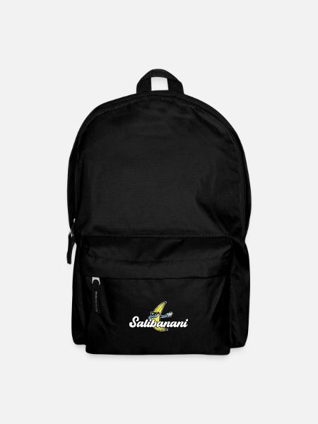 Salibonani Sali Bonani Trommel lustig - Rucksack - Schwarz