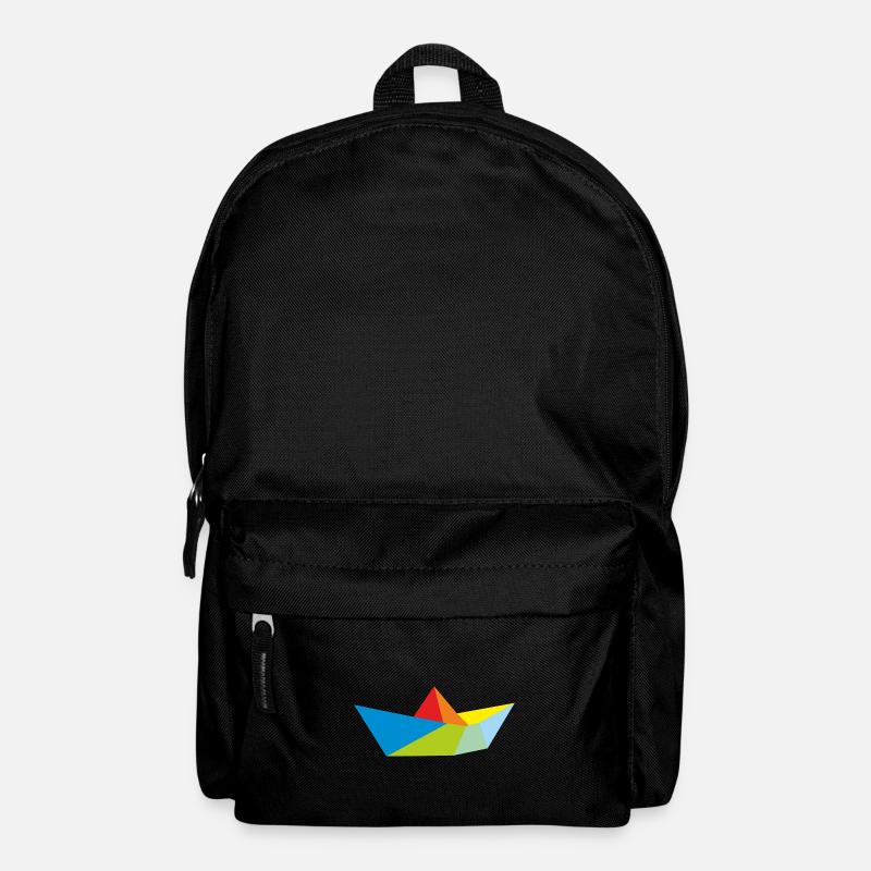 Origami Traumschiff Schiff Schifffahrt Geschenk - Rucksack - Schwarz