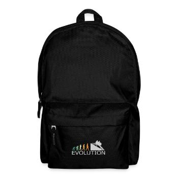 Achterbahn - Evolution Retro Vintage - Rucksack - Schwarz - Vorne