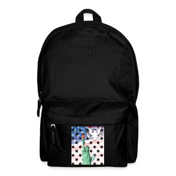 USA, Statue of Liberty - Backpack - black - Front