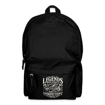 1995 Vintage Born Legends Birthday Motorcycle - Backpack - black - Front