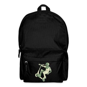 Camouflage Rider Scooter Teens - Rucksack - Schwarz - Vorne