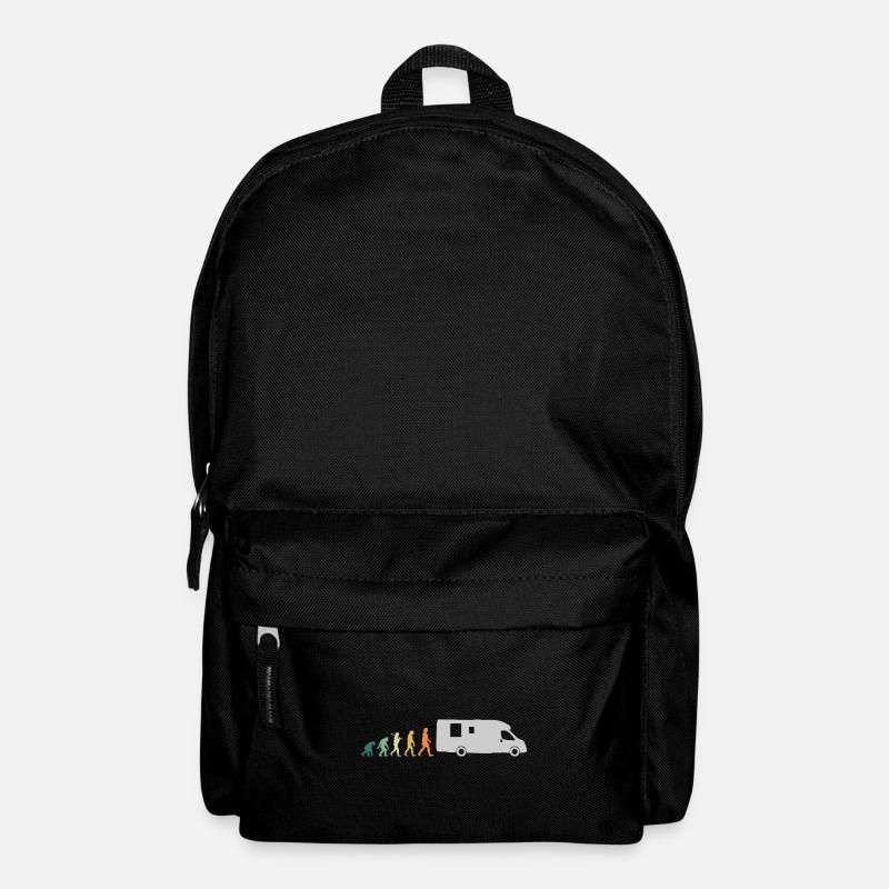 Camping Rentner Retro Style - Evolution Opa - Rucksack - Schwarz