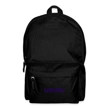 BONNE FÊTE MAMAN. MAMAN. FÊTE DES MÈRES. JE T'AIME - Sac à dos - noir - Devant