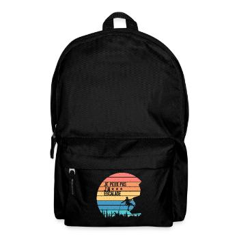 I can't I climbed - Backpack - black - Front