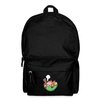 Ramen Kawaii Faultier Anime Otaku Japan Nudeln - Rucksack - Schwarz - Vorne
