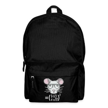 Lab Rat Science Wissenschaftler Labor Laborant - Rucksack - Schwarz - Vorne