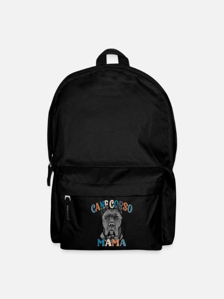 Cane Corso Mama Hunde Hund Muttertag Wilsigns - Rucksack - Schwarz