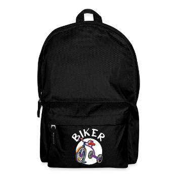 Bicycle Bike Bike Chain Three-wheel biker - Backpack - black - Front