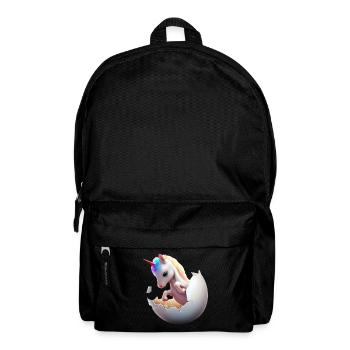 Unicorn from the egg - Backpack - black - Front
