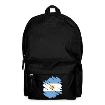 Drapeau de l’Argentine Amérique du Sud Drapeau de l’Argentine - Sac à dos - noir - Devant