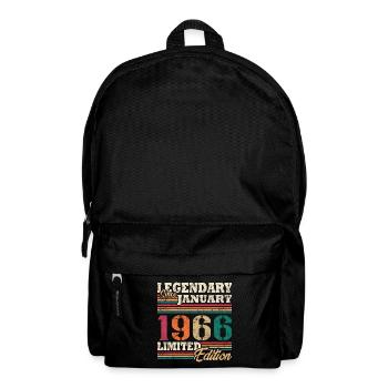 Légendaire Janvier 1966 édition limitée - Sac à dos - noir - Devant