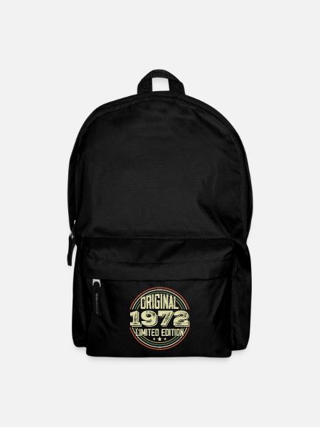 1972 Birthday Parties, a legendary vintage - Backpack - black