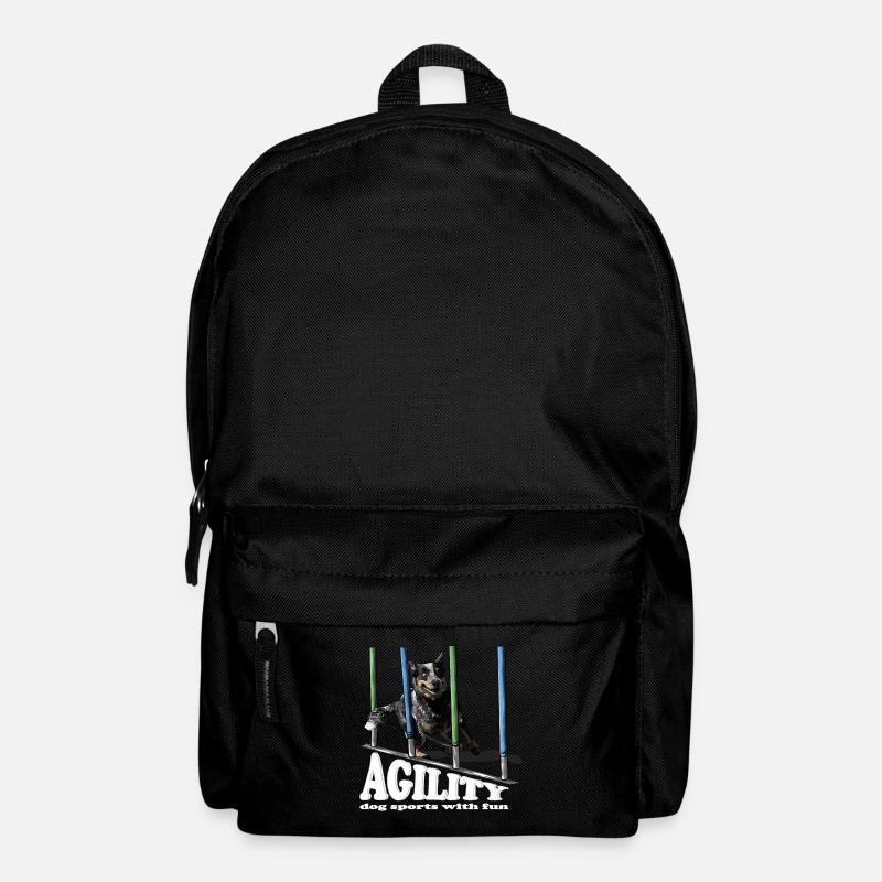 AGILITY Bouvier Australien Chien Sport Wilsigns - Sac à dos - noir