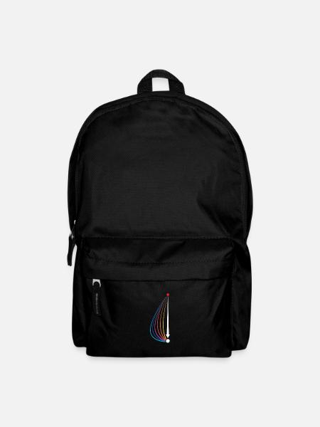 Bias Of Lawn Bowls Gift - Backpack - black