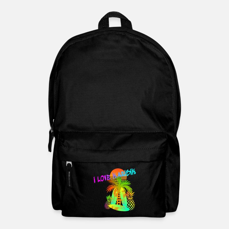 Karibik Liebe - Rucksack - Schwarz