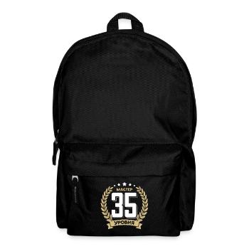 35 Geburtstag Russland 35. Jahre Russisch - Rucksack - Schwarz - Vorne