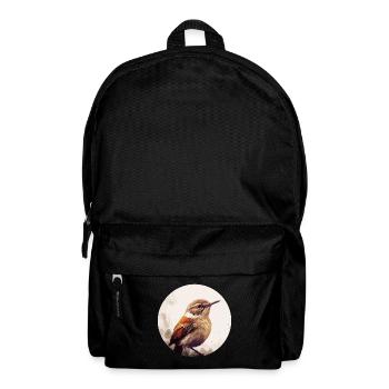 Wren bird - Backpack - black - Front
