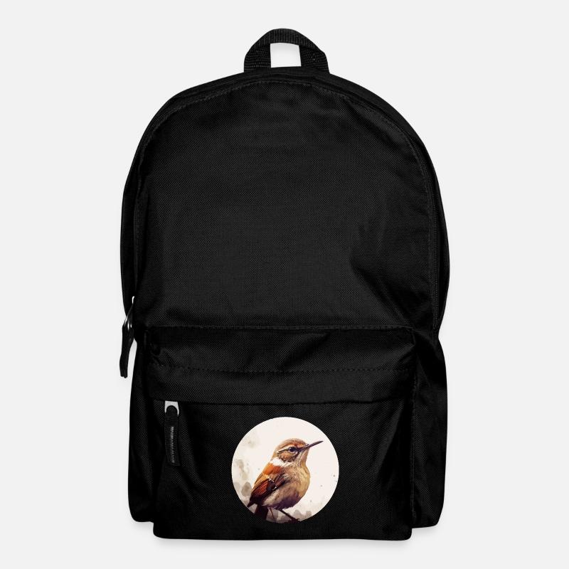 Zaunkönig - Rucksack - Schwarz