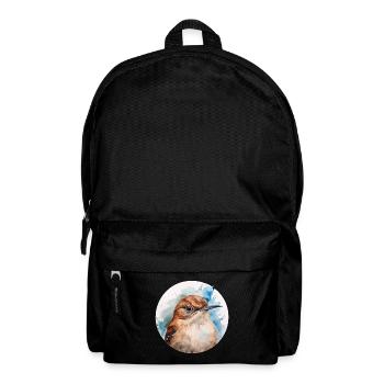 Wren bird - Backpack - black - Front