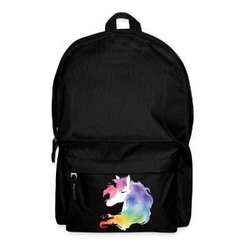 Unicorn - Rucksack - Schwarz - Vorne