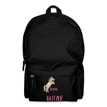 Lustiger Spruch - Rucksack - Schwarz - Vorne