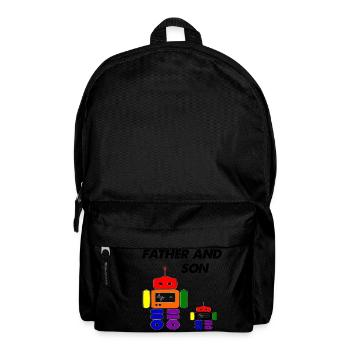 père et fils - Sac à dos - noir - Devant
