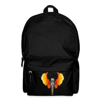 Feuer Engel - Rucksack - Schwarz - Vorne