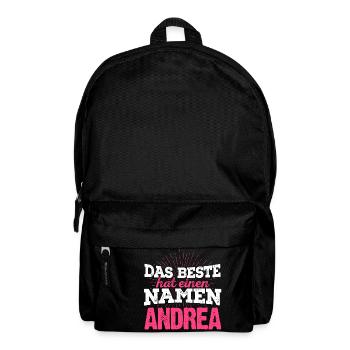 ANDREA - das Beste - Rucksack - Schwarz - Vorne