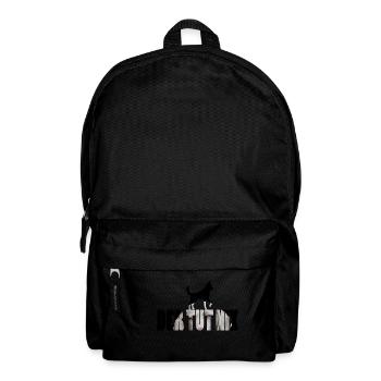 DER TUT NIX - Rucksack - Schwarz - Vorne