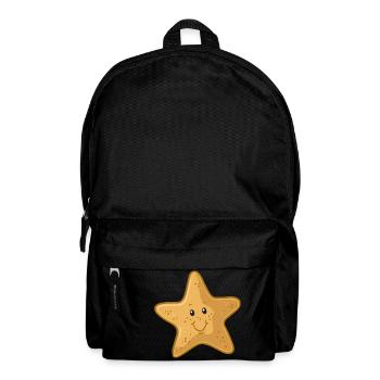 étoile de mer - Sac à dos - noir - Devant